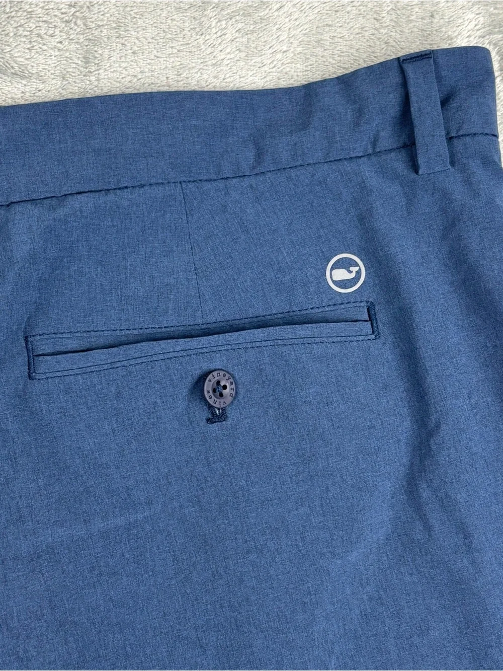 Vineyard Vines Shorts Mens 40 Blue Stretch Performance Breaker‎ Stretch